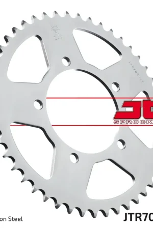 JT SPROCKETS - REAR STEEL 47T, 520 - Sprockets - Geschikt voor Aprilia en BMW Exclusief